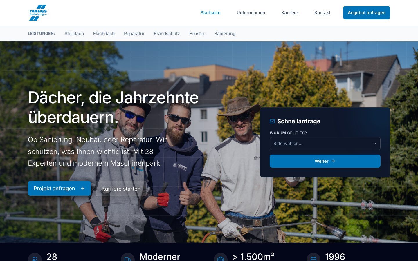 Screenshot ivangs.de